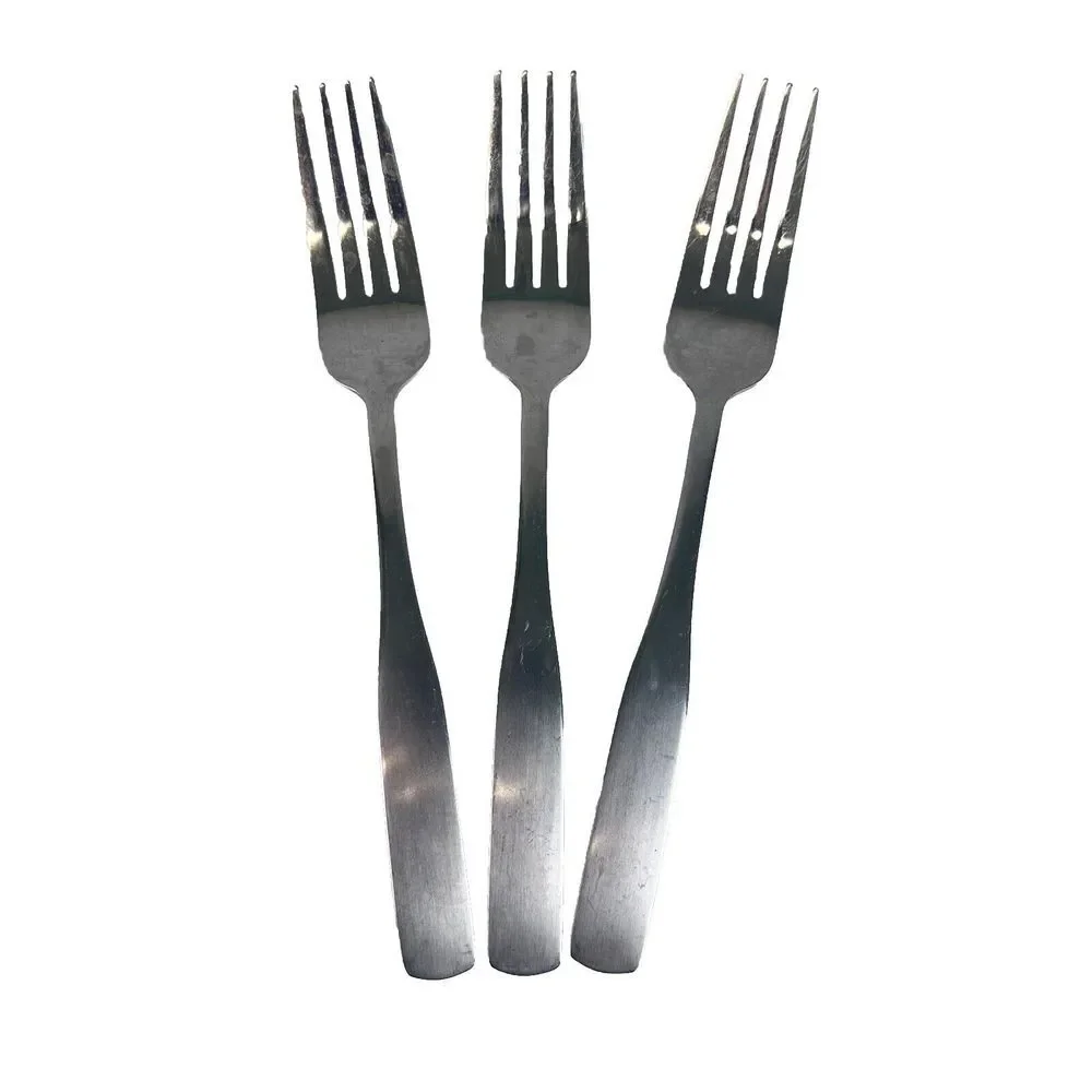 Lot of 3 Cambridge Stainless Dinner Forks 11-17